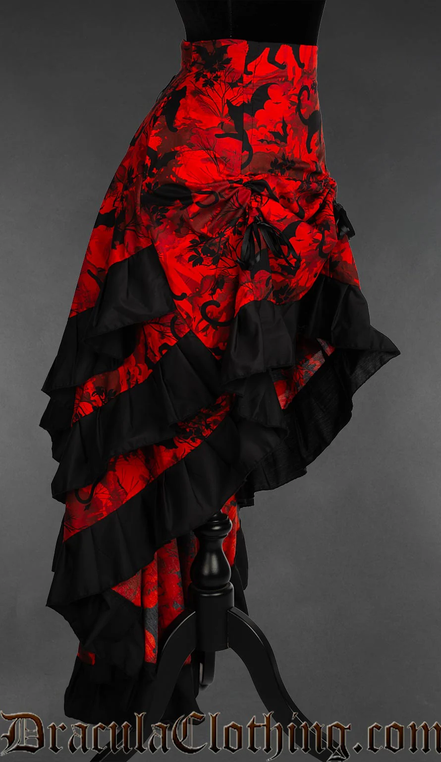 Bats And Cats Layer Bustle Skirt - Image 3