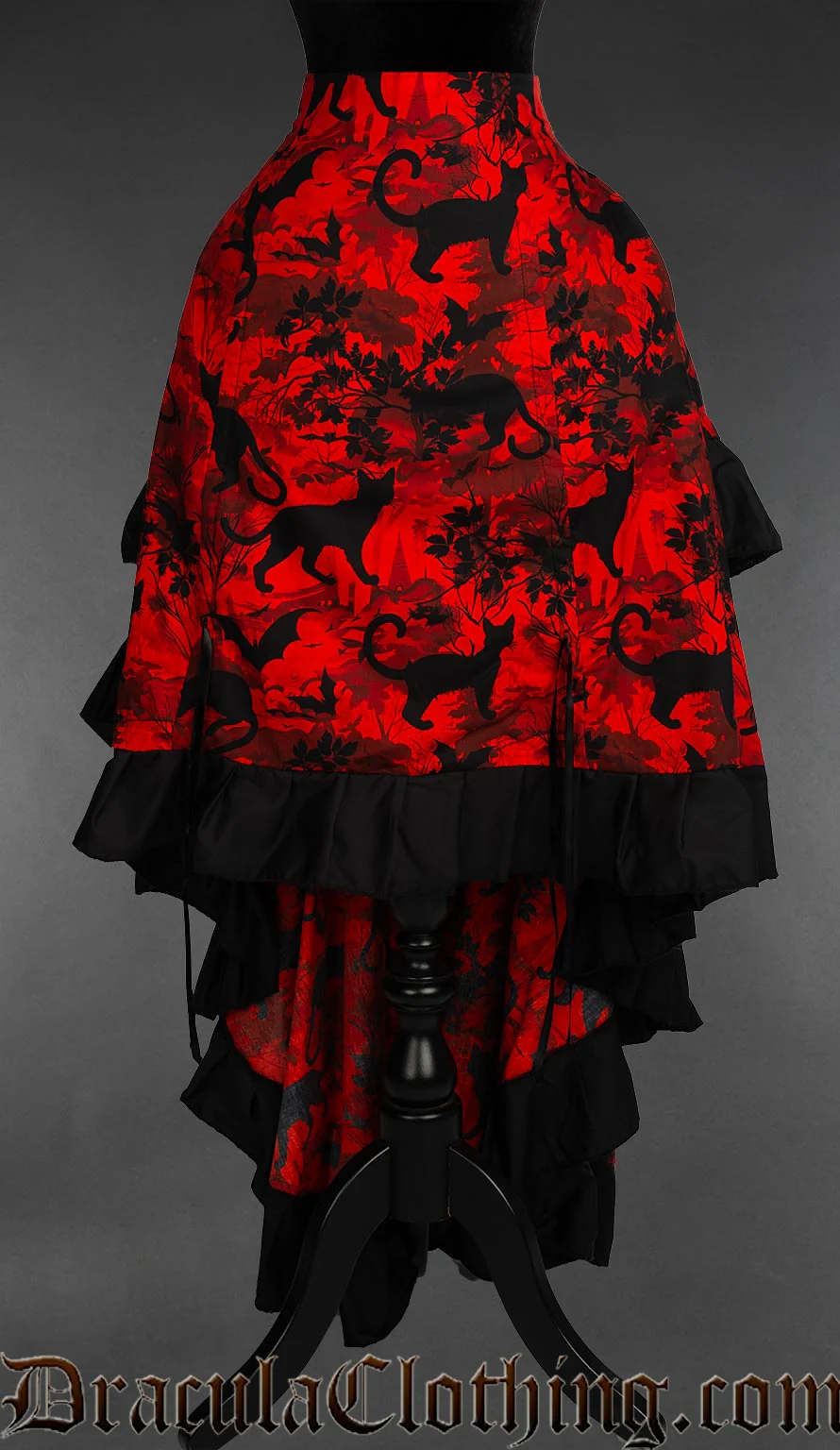 Bats And Cats Layer Bustle Skirt - Image 4