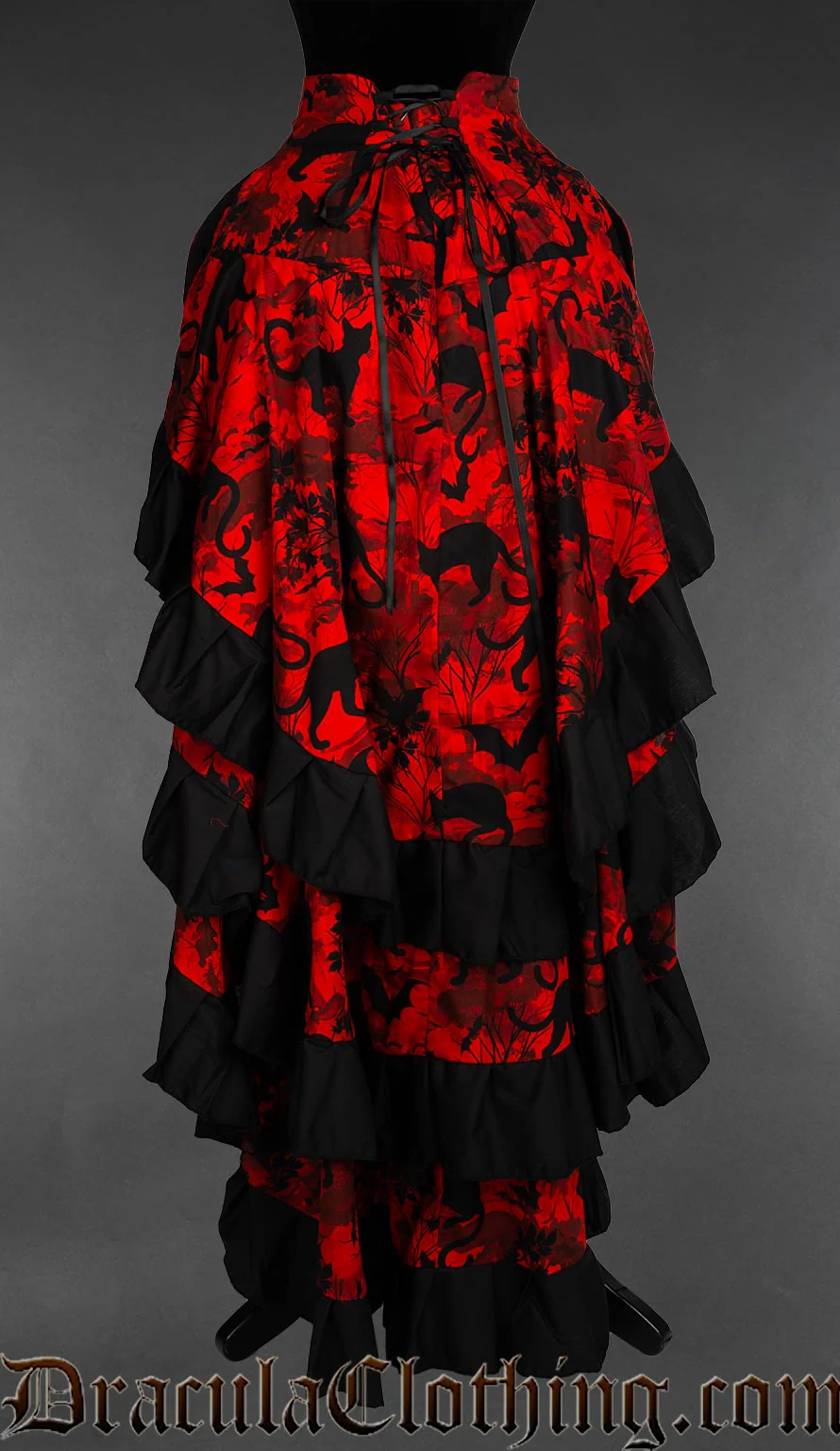 Bats And Cats Layer Bustle Skirt - Image 6