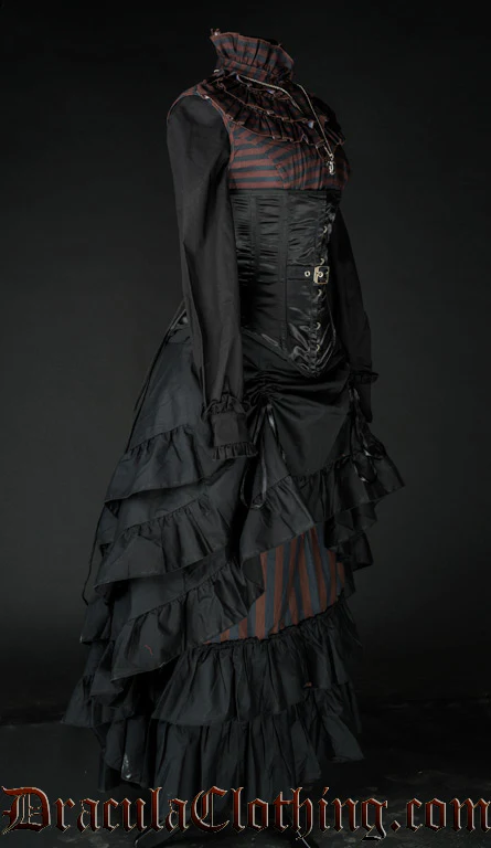 Black Belt Underbust Corset - Image 3