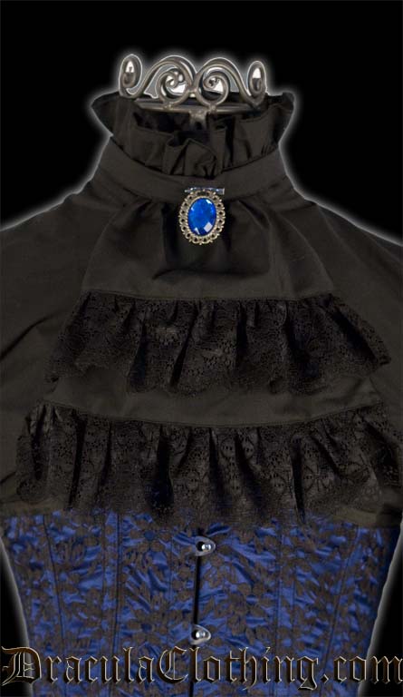 Black Cravat Blouse - Image 3