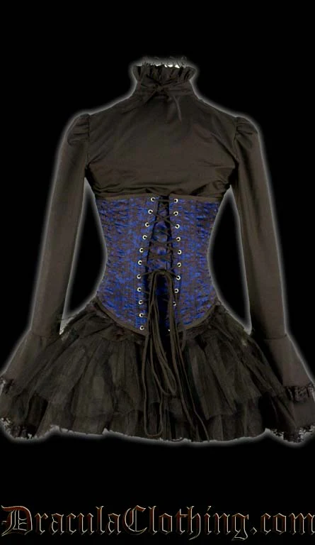 Black Cravat Blouse - Image 4