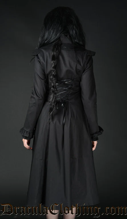 Black EGA Coat - Image 3