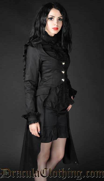 Black EGA Coat - Image 4