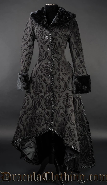Black Evil Princess Coat - Image 3