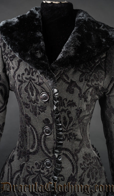 Black Evil Princess Coat - Image 4