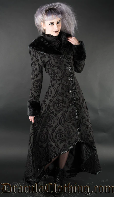 Black Evil Princess Coat - Image 6