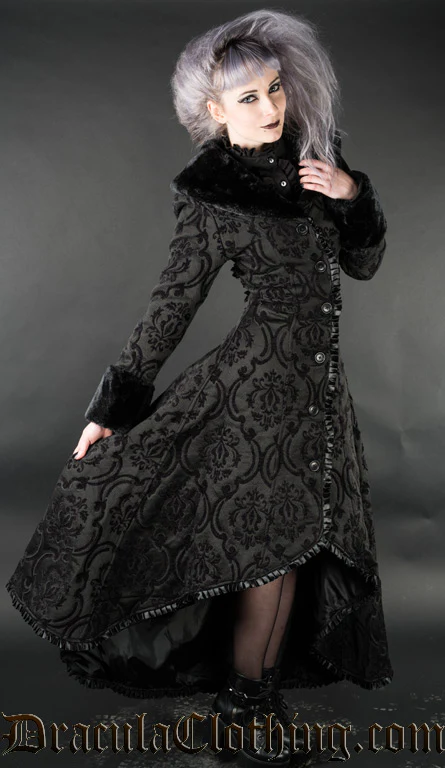Black Evil Princess Coat - Image 7