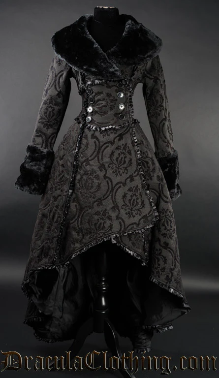 Black Evil Queen Coat - Image 3