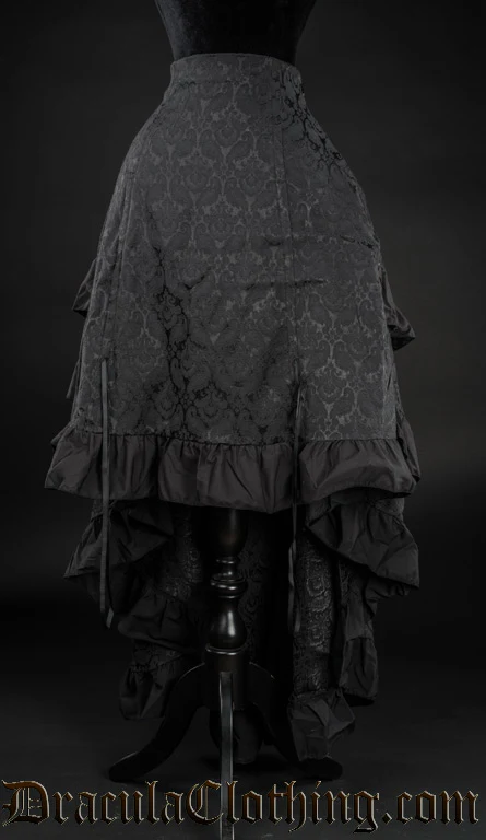 Brocade Layer Bustle Skirt - Image 3