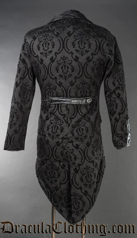 Brocade Steampunk Tailcoat - Image 3