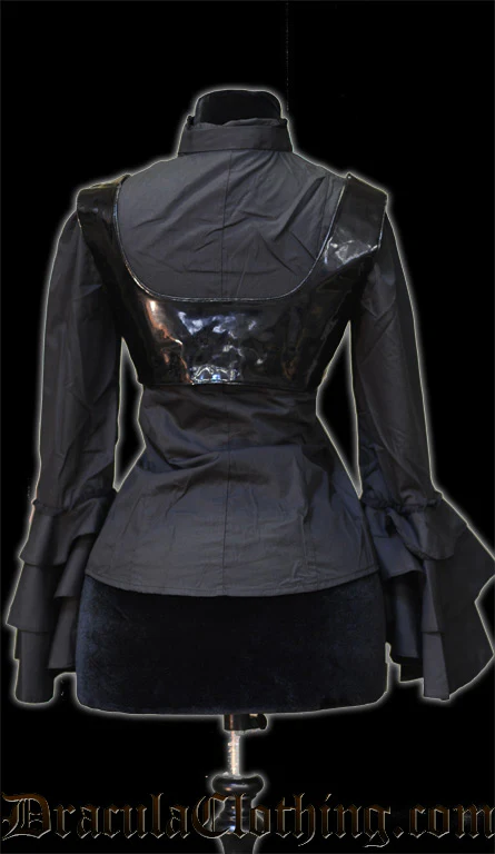 Black Buckle Blouse - Image 6