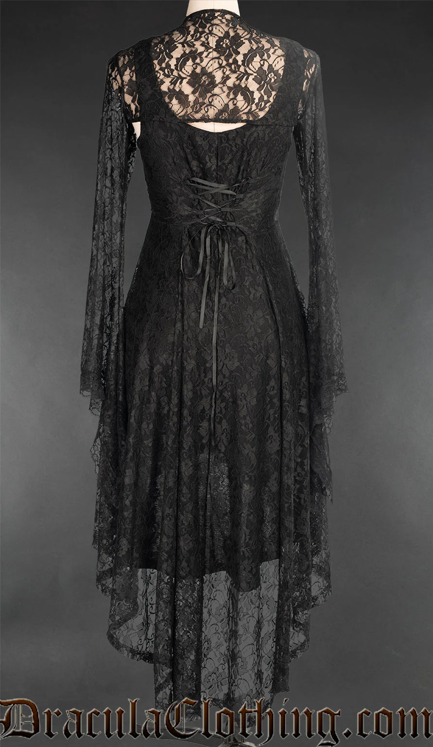 Elegance High Low Lace Dress - Image 6