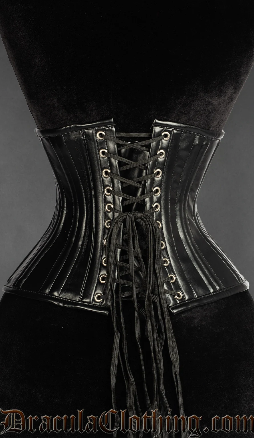 Faux Leather Extreme Waist Cincher - Image 3