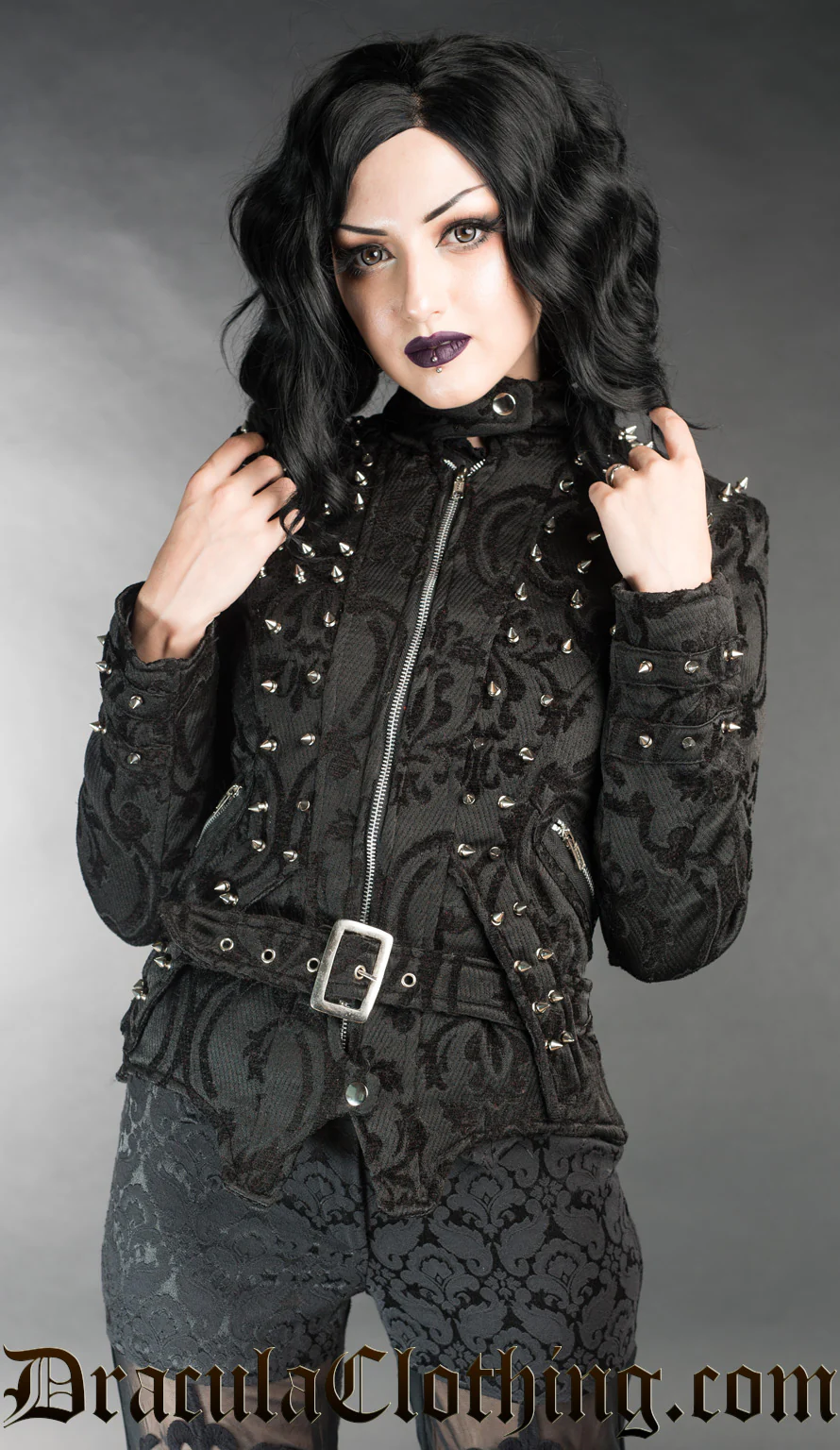 Neo Victorian Spiked Jacket - Image 6