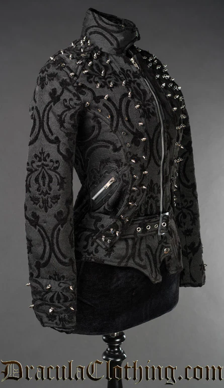 Neo Victorian Spiked Jacket - Image 7