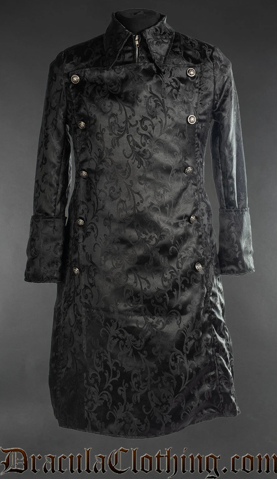 Onyx Japanese Officer Coat - Image 3