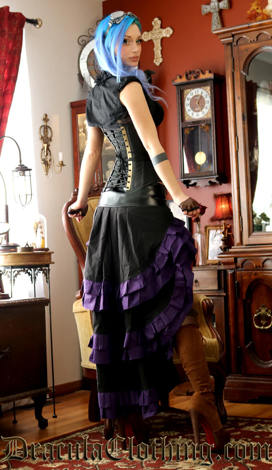 Purple Vex Skirt - Image 3