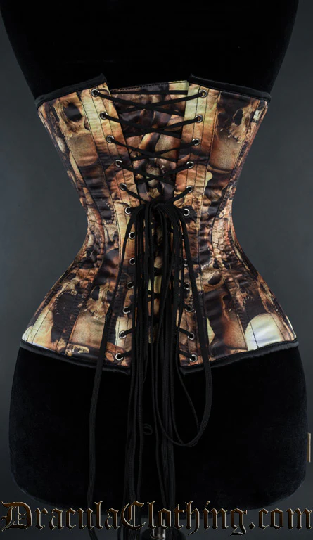 Skull Extreme Waist Corset - Image 3